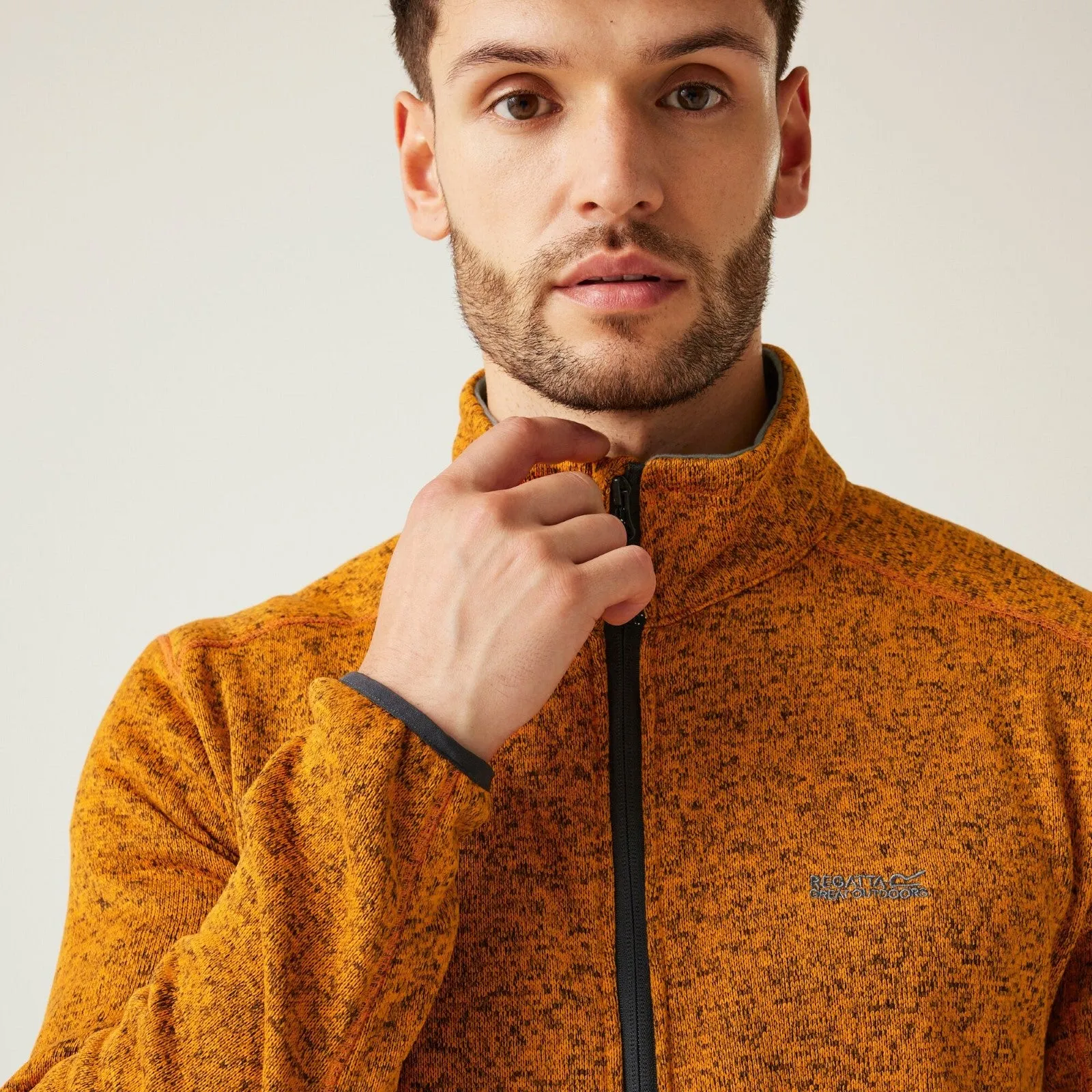 Regatta Mens Newhill Full Zip High Neck Fleece