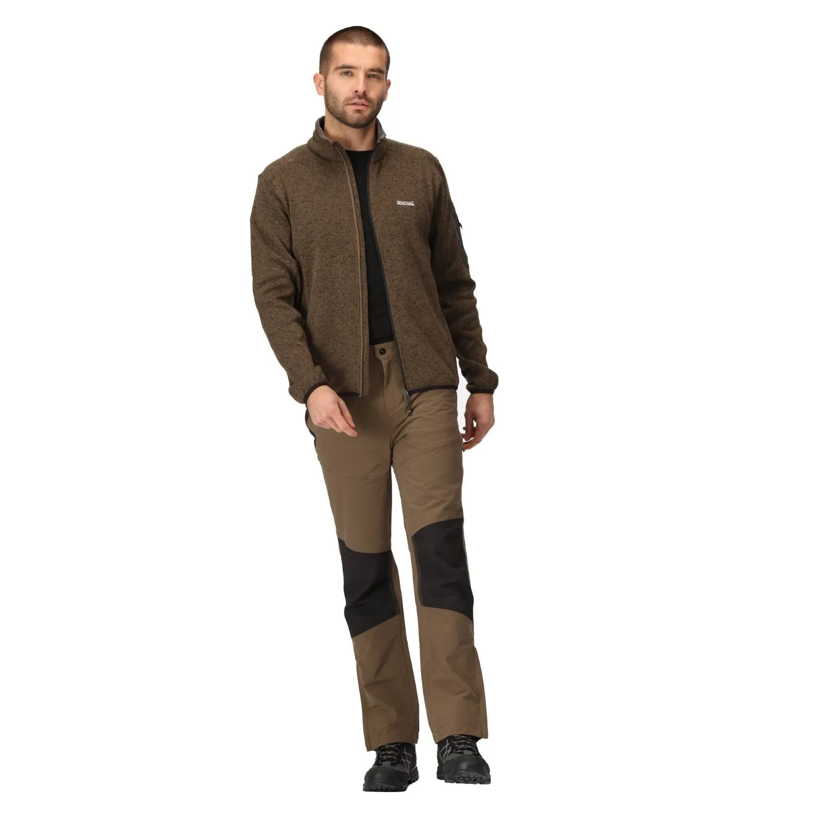 Regatta Mens Newhill Full Zip High Neck Fleece