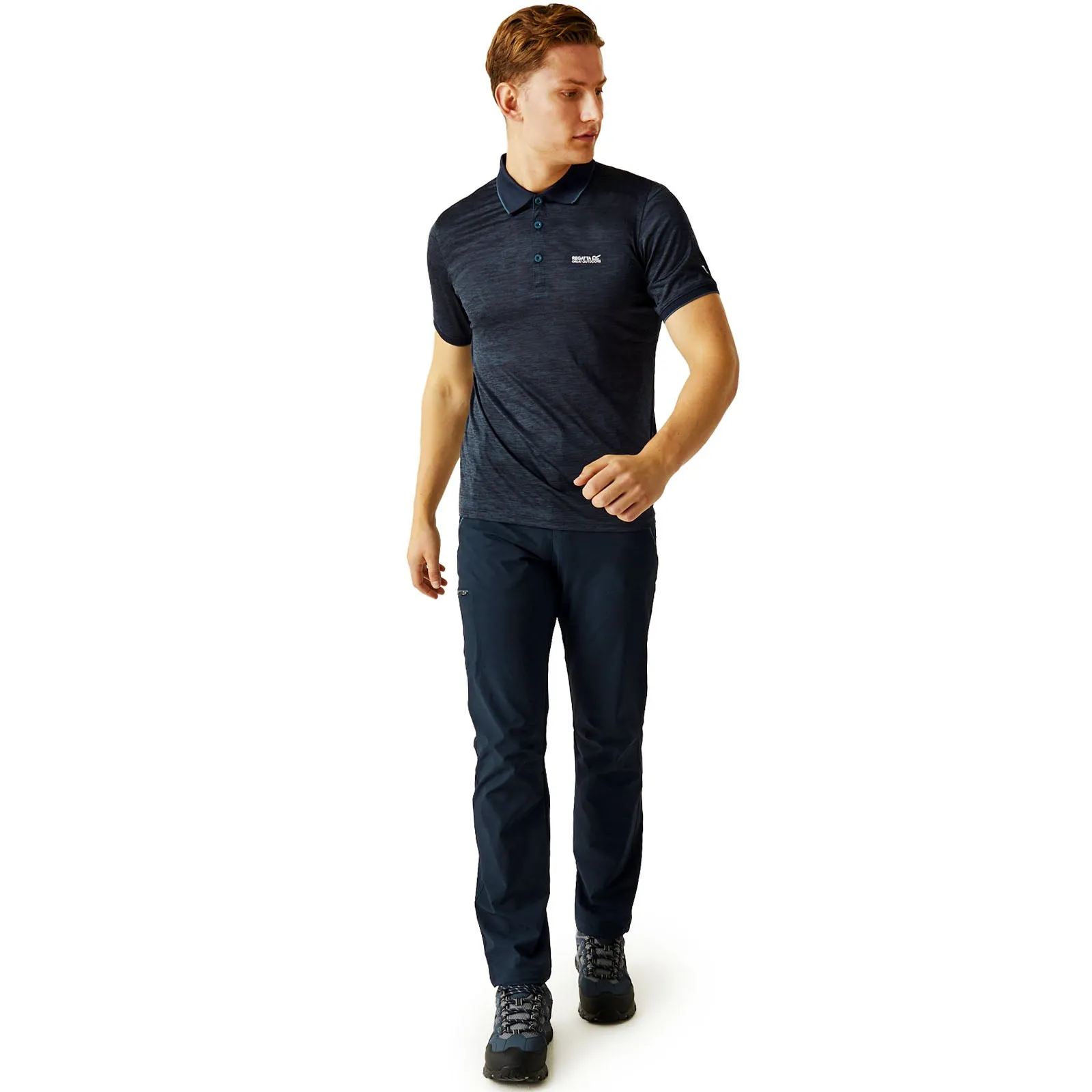 Regatta Mens Remex II Jersey Polo Shirt