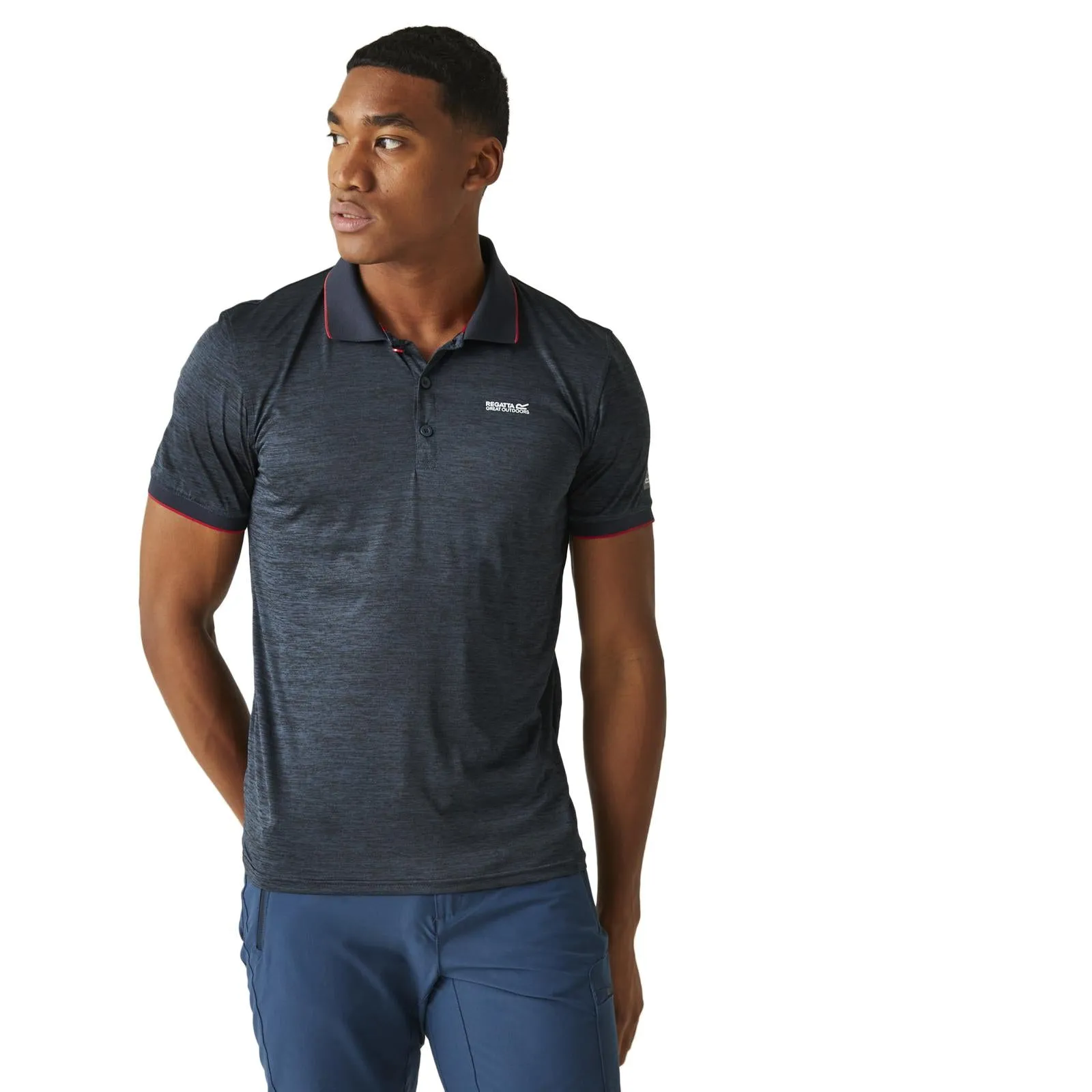 Regatta Mens Remex II Jersey Polo Shirt