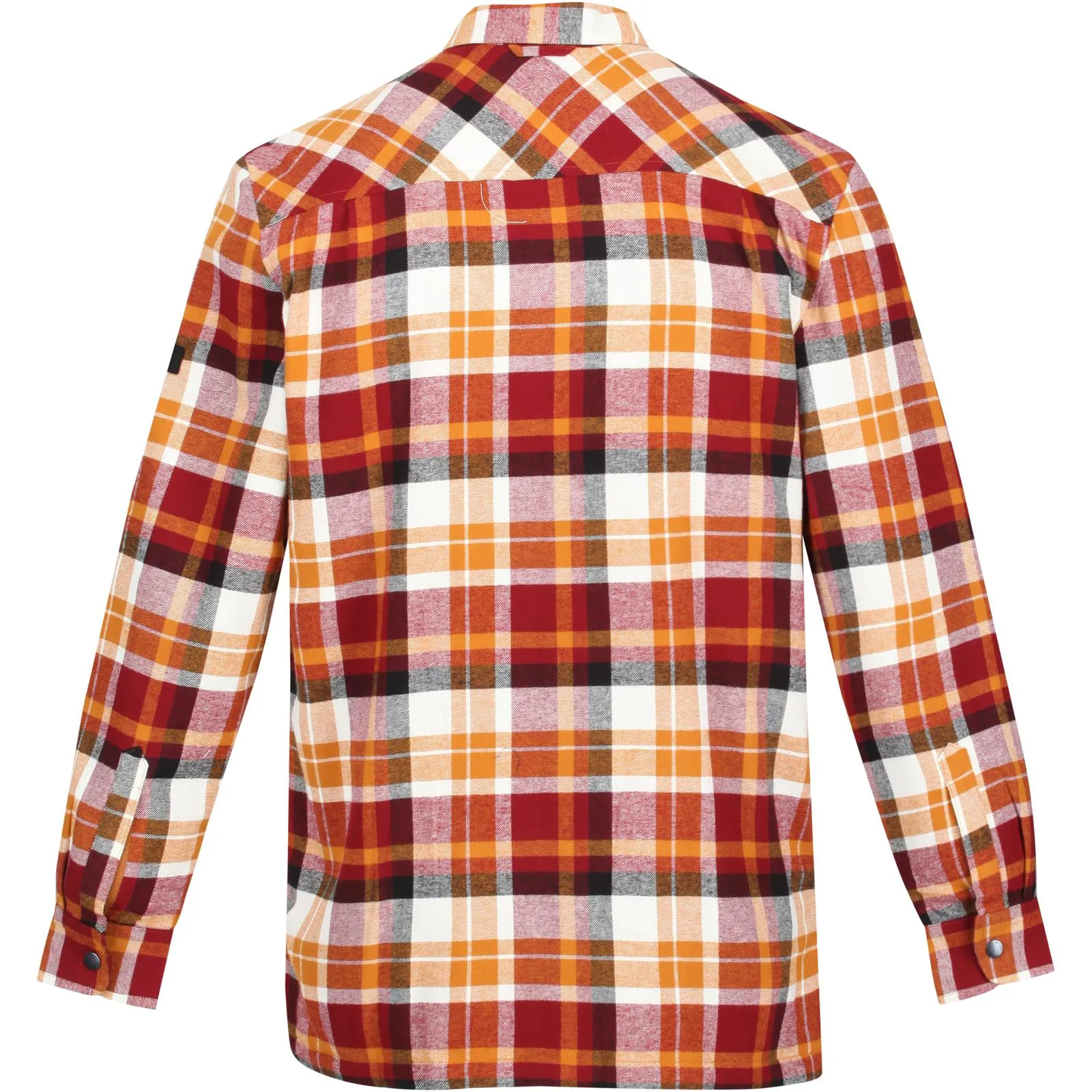 Regatta Mens Thamos Long Sleeve Checkered Brushed Shirt