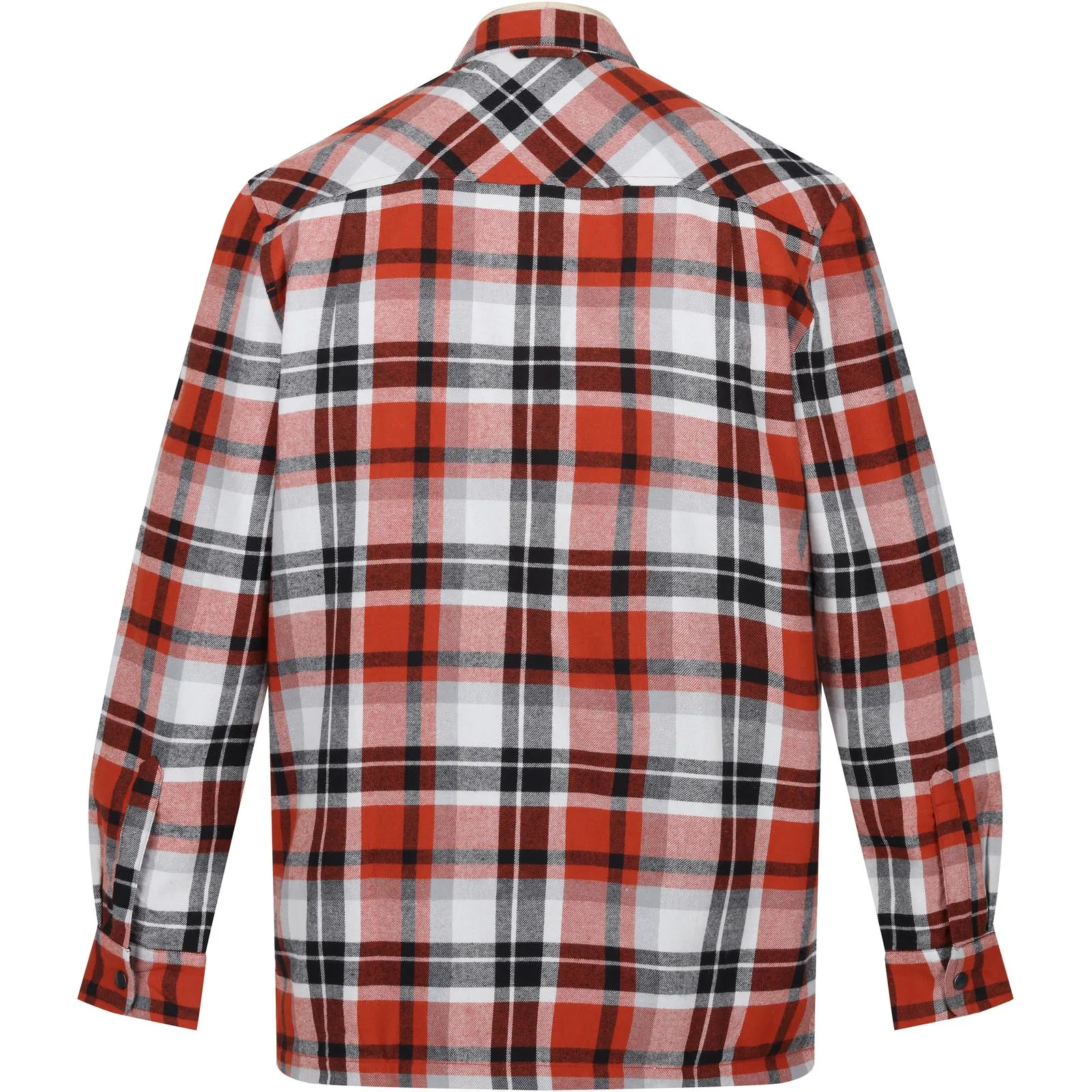 Regatta Mens Thamos Long Sleeve Checkered Brushed Shirt