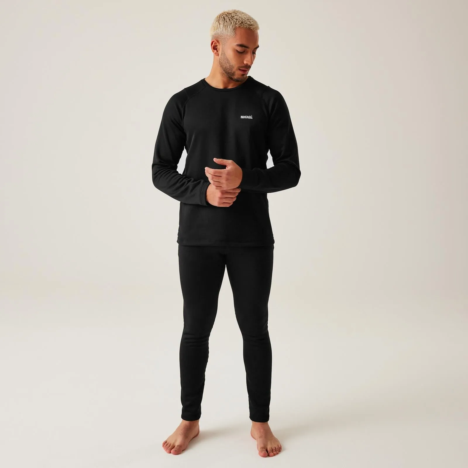 Regatta Mens Thermal Long Sleeve Outdoor Baselayer Set