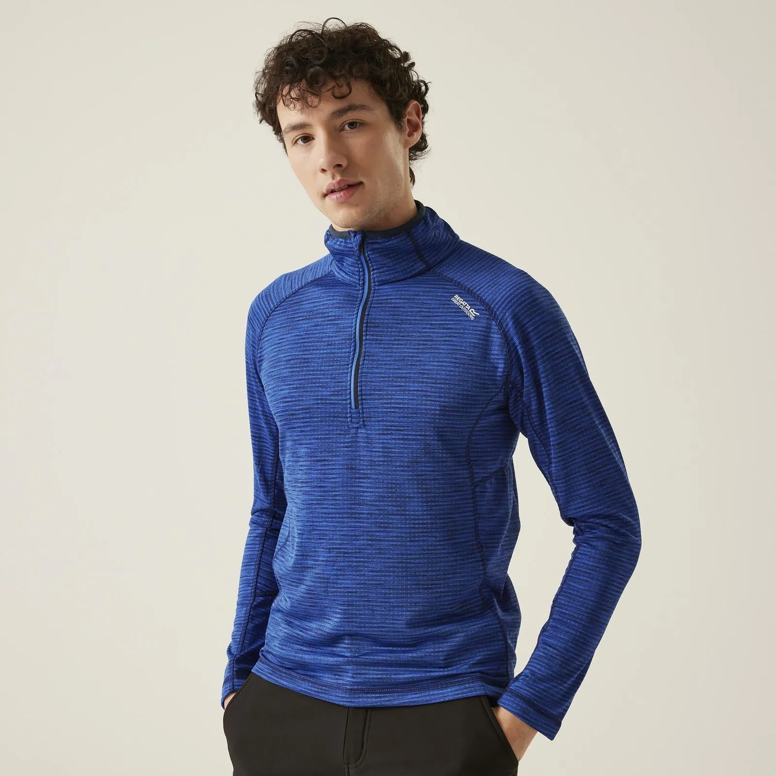 Regatta Mens Yonder II Half Zip Outdoor Pullover Fleece