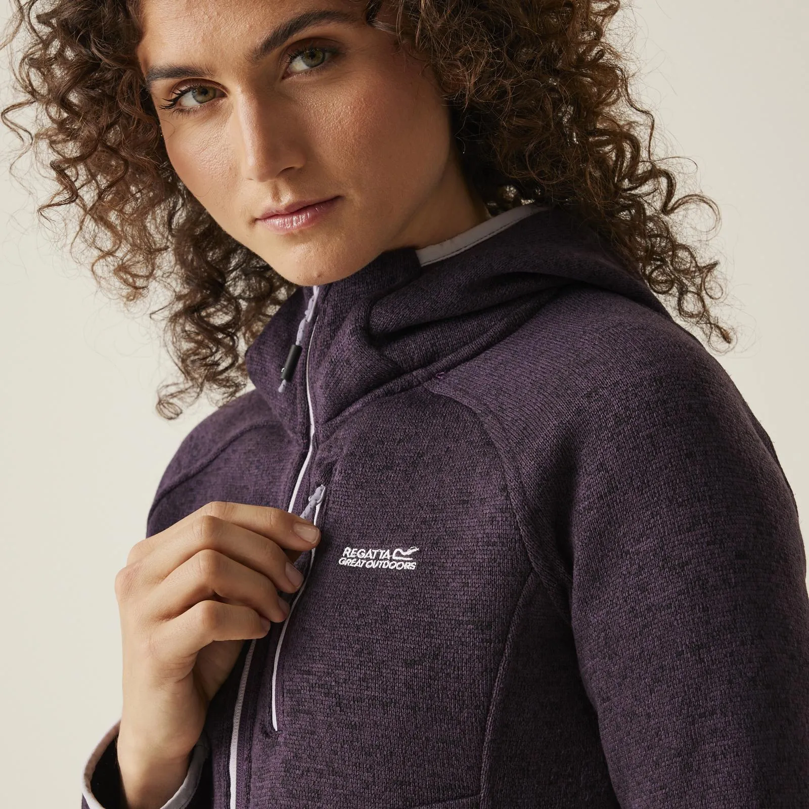 Regatta Newhill Full Zip Hooded Winter Fleece Jacket
