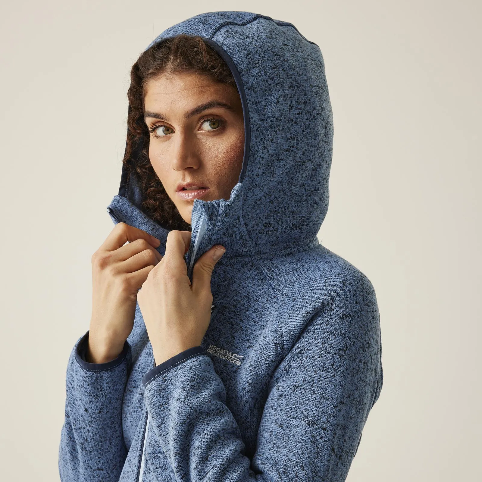 Regatta Newhill Full Zip Hooded Winter Fleece Jacket