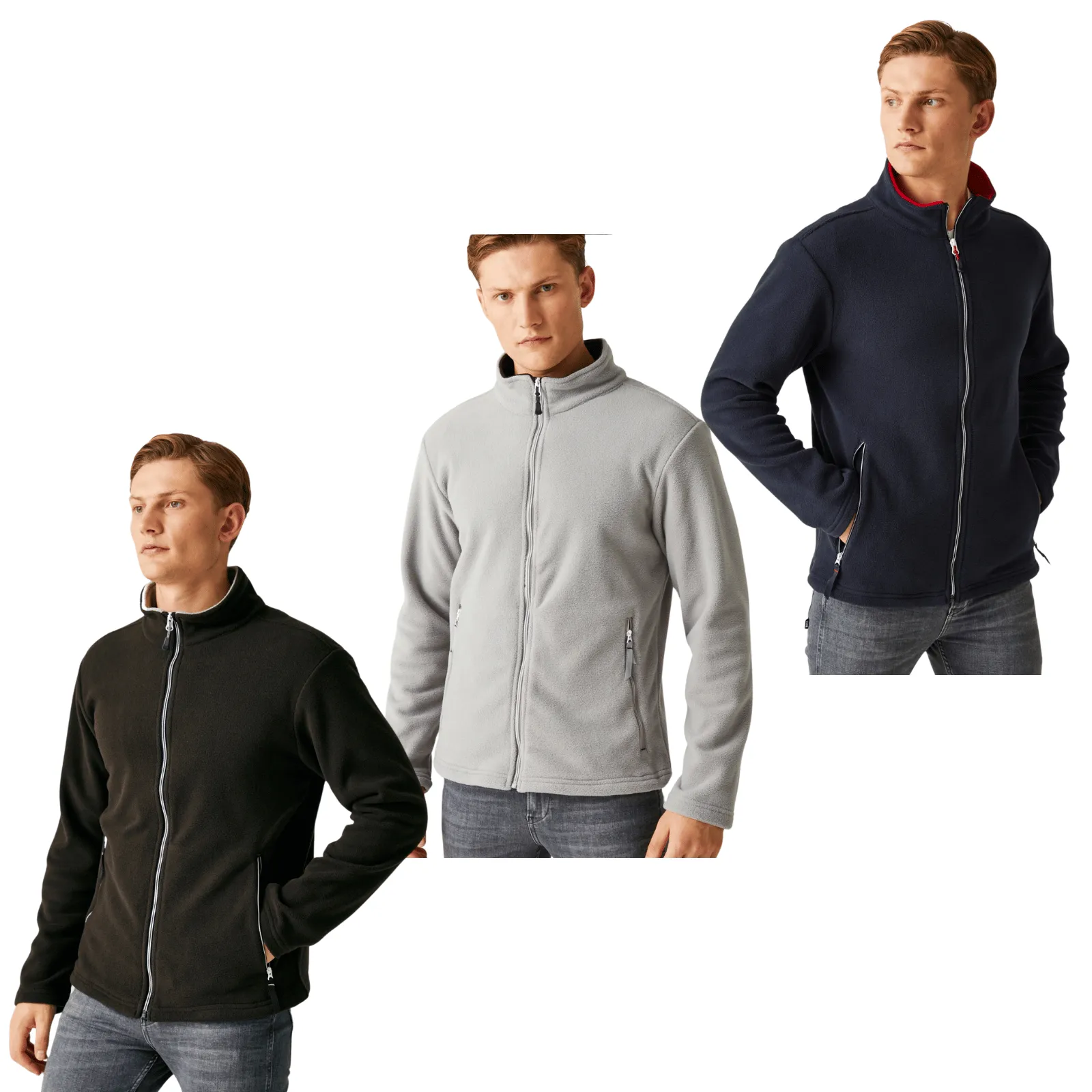 Regatta Professional Mens Ascender Full Zip Fleece