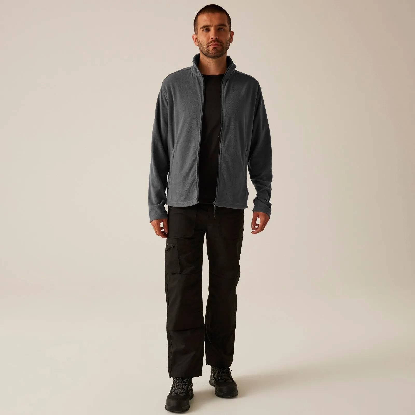 Regatta Professional Mens Classic Micro Full Zip Fleece