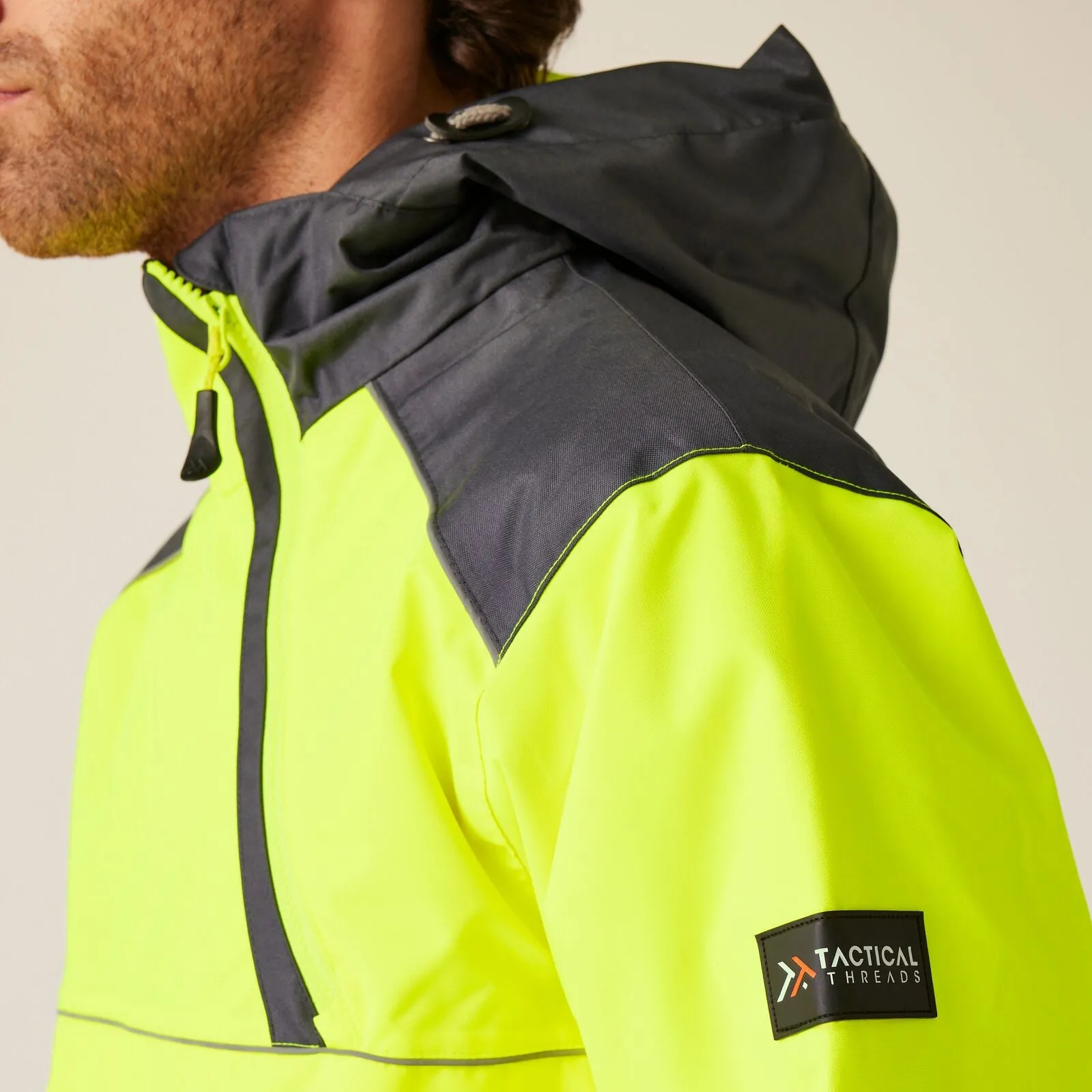 Regatta Professional Mens Hi-VIS Tactical Windbreaker