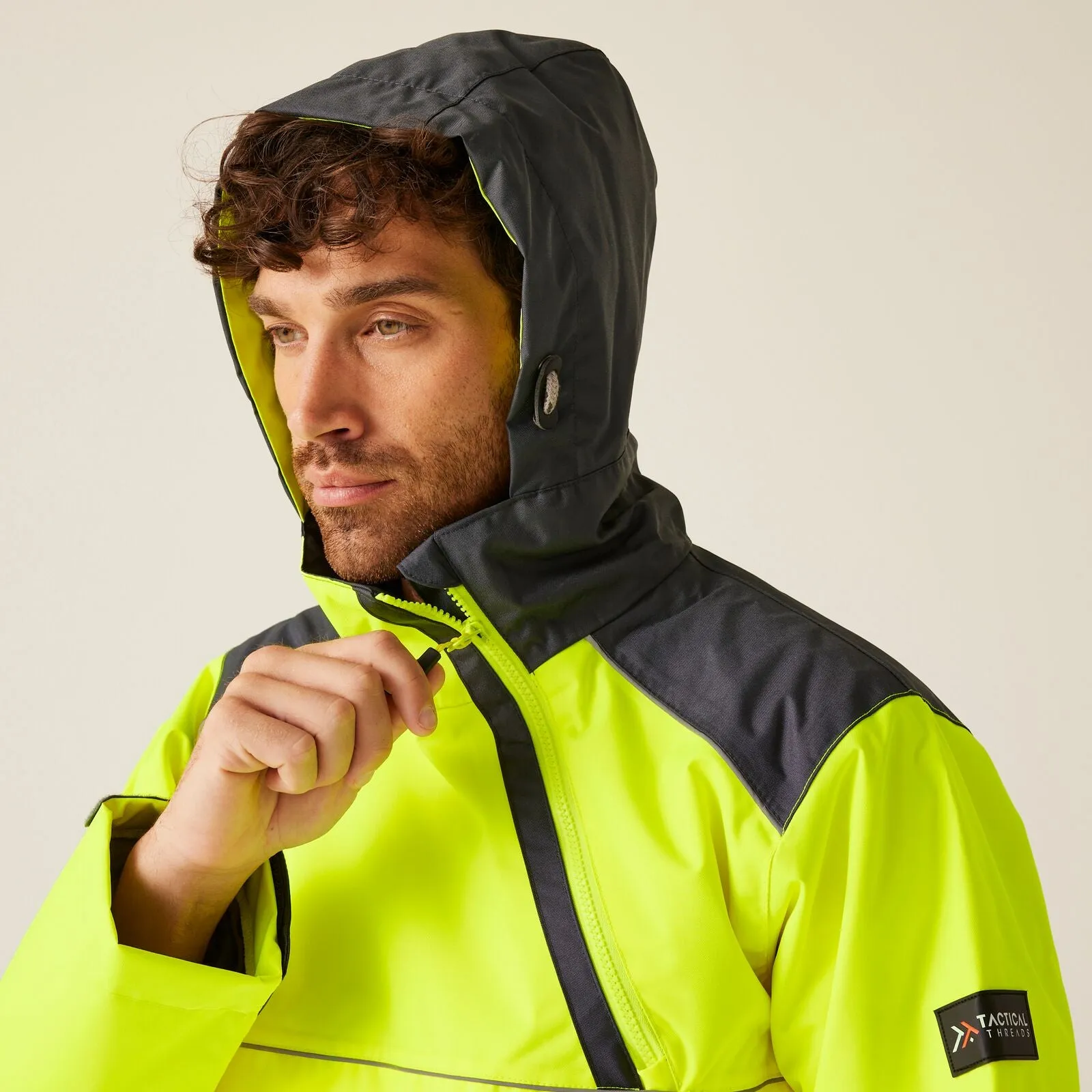 Regatta Professional Mens Hi-VIS Tactical Windbreaker