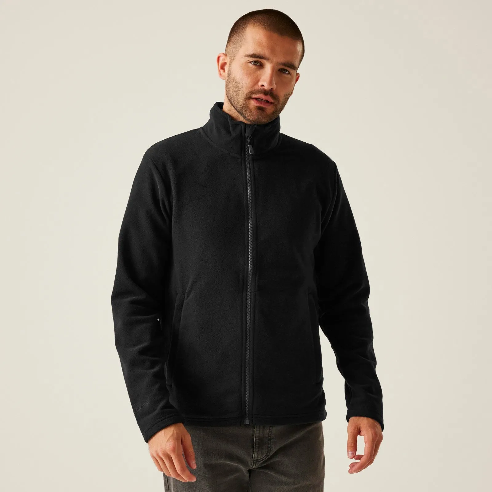 Regatta Professional Mens Honestly Made Micro Full Zip Fleece
