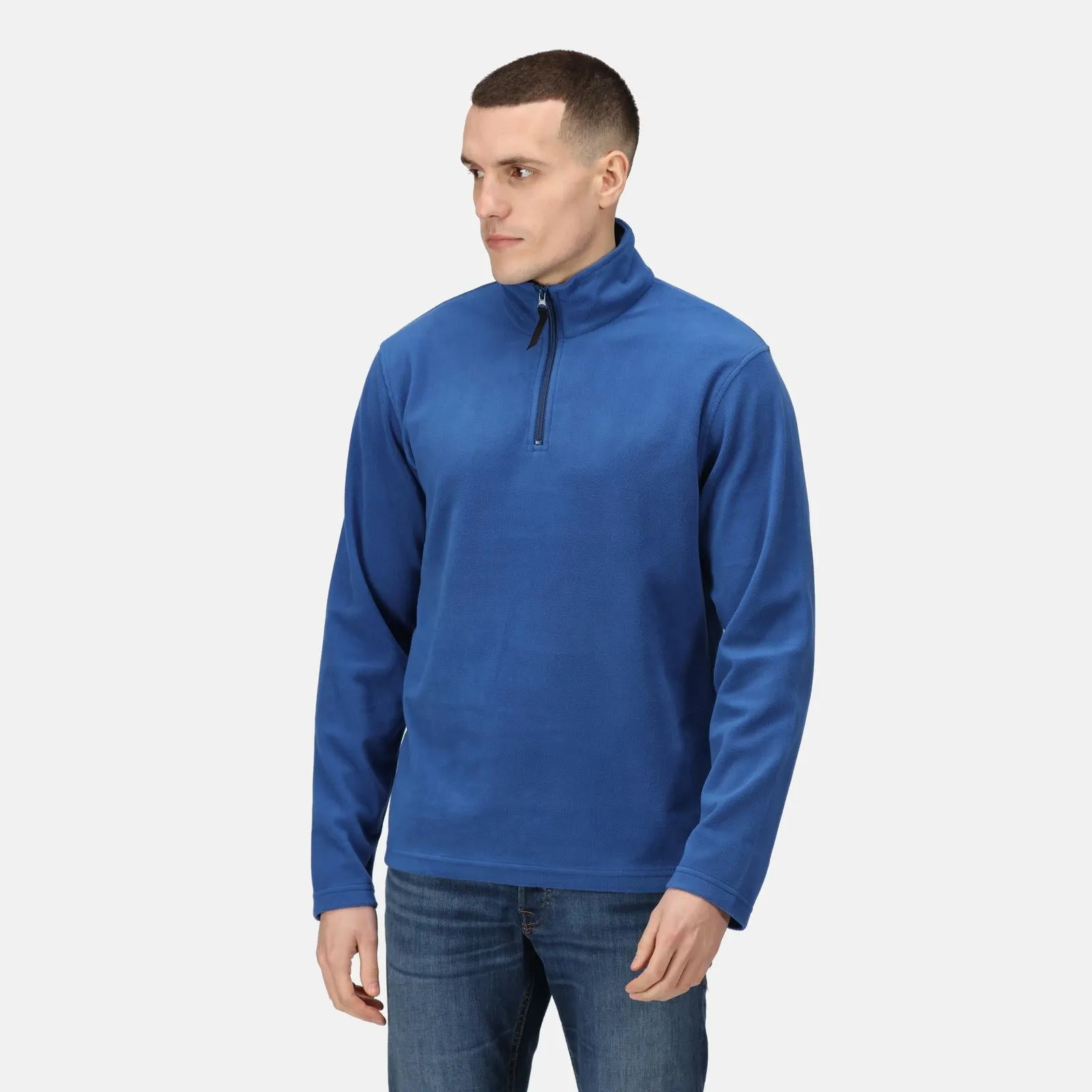 Regatta Professional Mens Micro Zip Pullover Half Zip Fleece