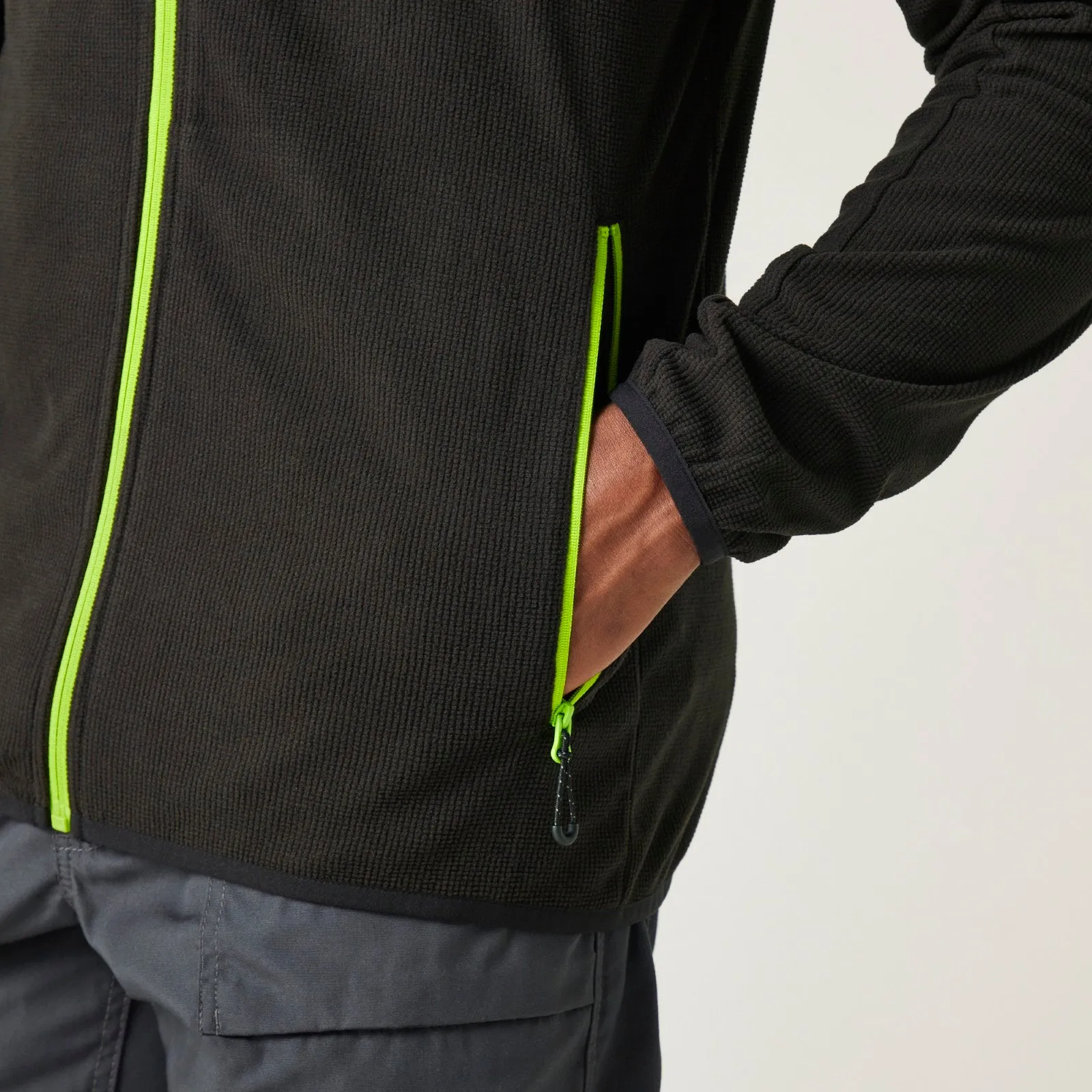 Regatta Professional Mens Navigate Hooded Full Zip Fleece