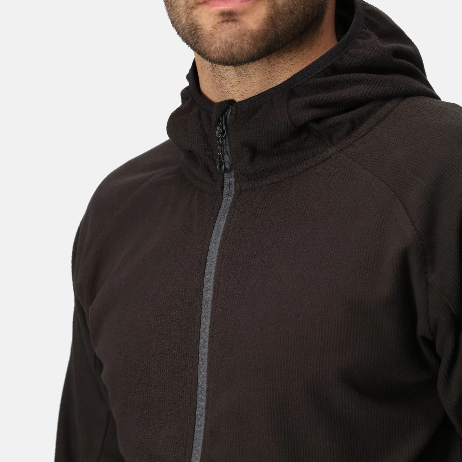 Regatta Professional Mens Navigate Hooded Full Zip Fleece