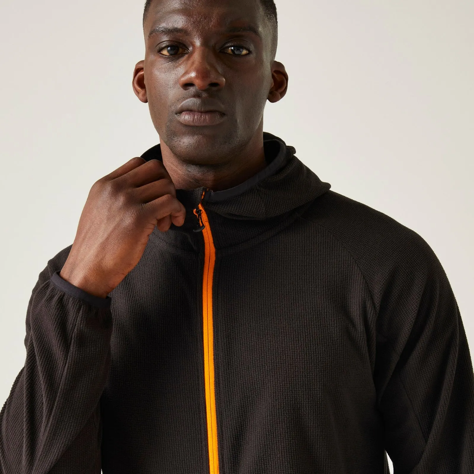 Regatta Professional Mens Navigate Hooded Full Zip Fleece