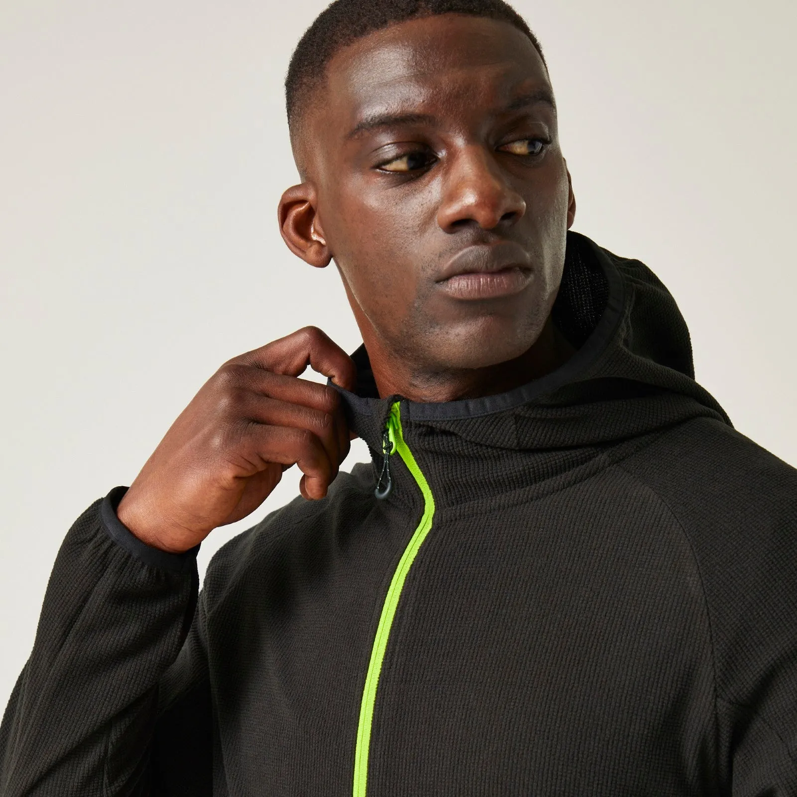 Regatta Professional Mens Navigate Hooded Full Zip Fleece