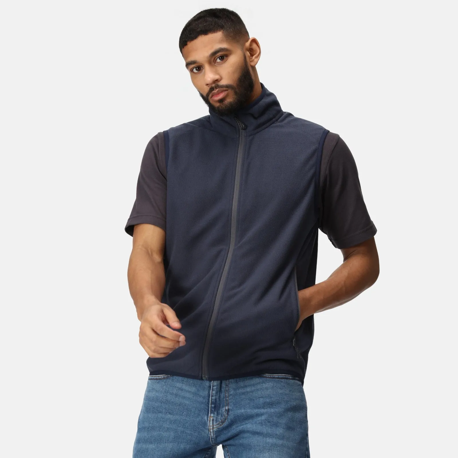Regatta Professional Mens Navigate Lightweight Fleece Gilet
