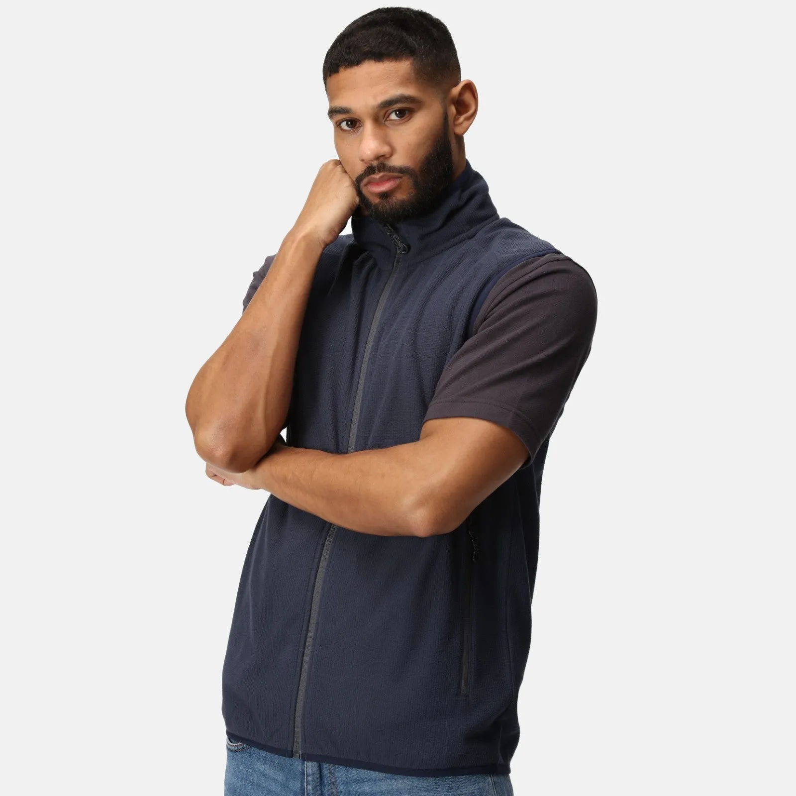 Regatta Professional Mens Navigate Lightweight Fleece Gilet