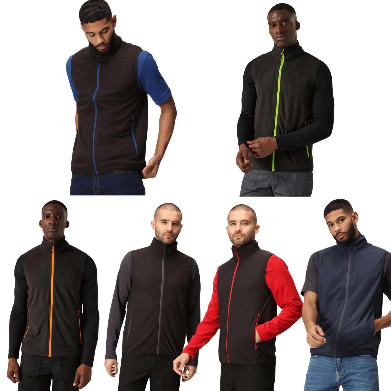 Regatta Professional Mens Navigate Lightweight Fleece Gilet
