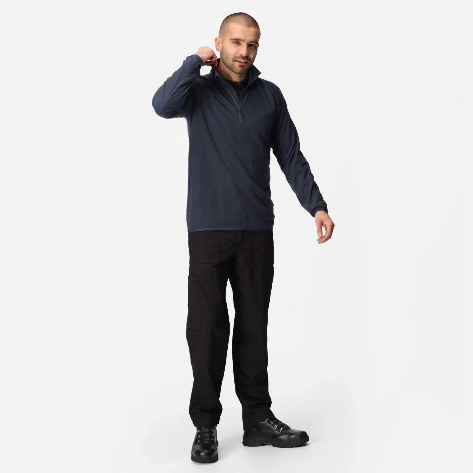 Regatta Professional Mens Navigate Lightweight Full Zip Fleece