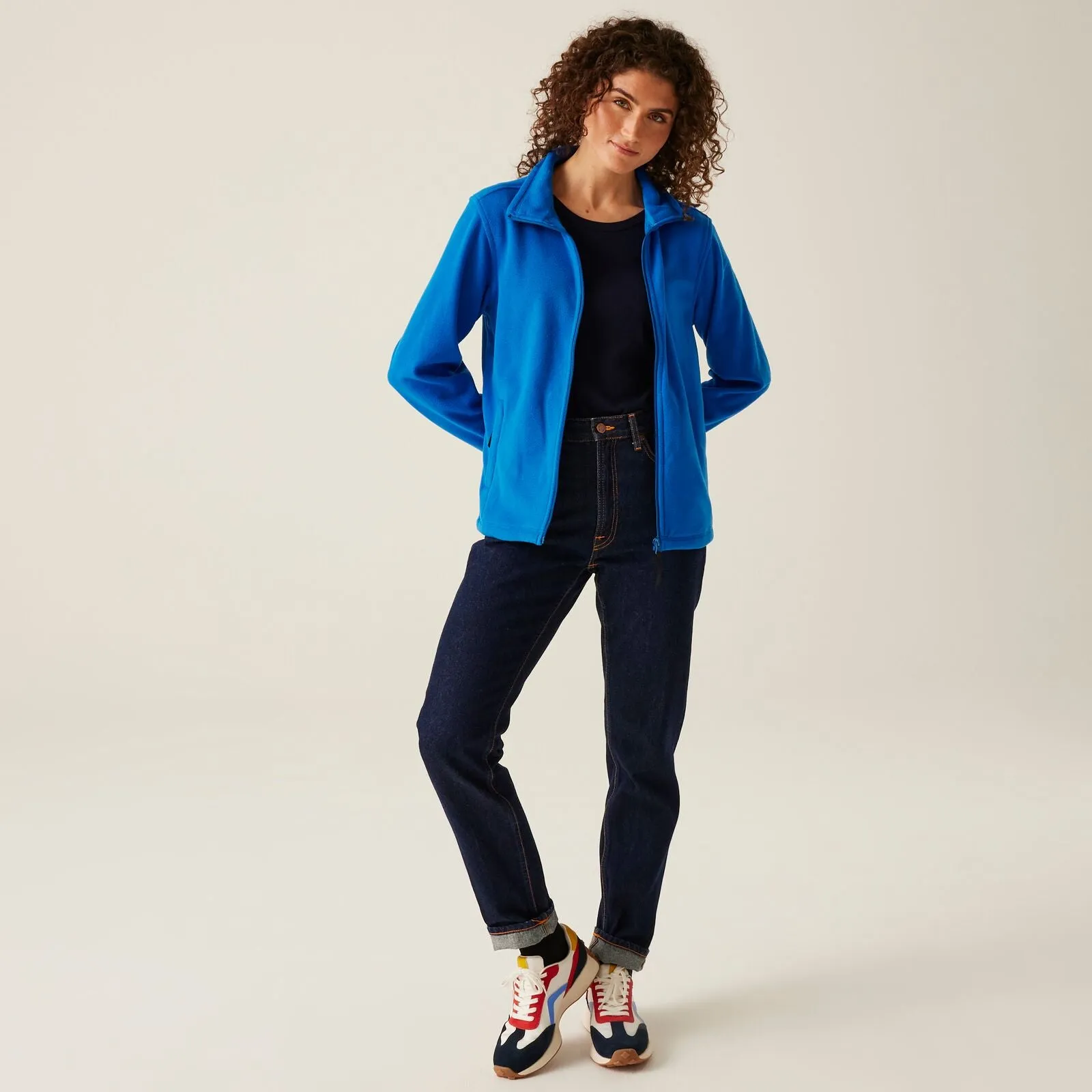 Regatta Professional Womens Micro Full Zip Fleece