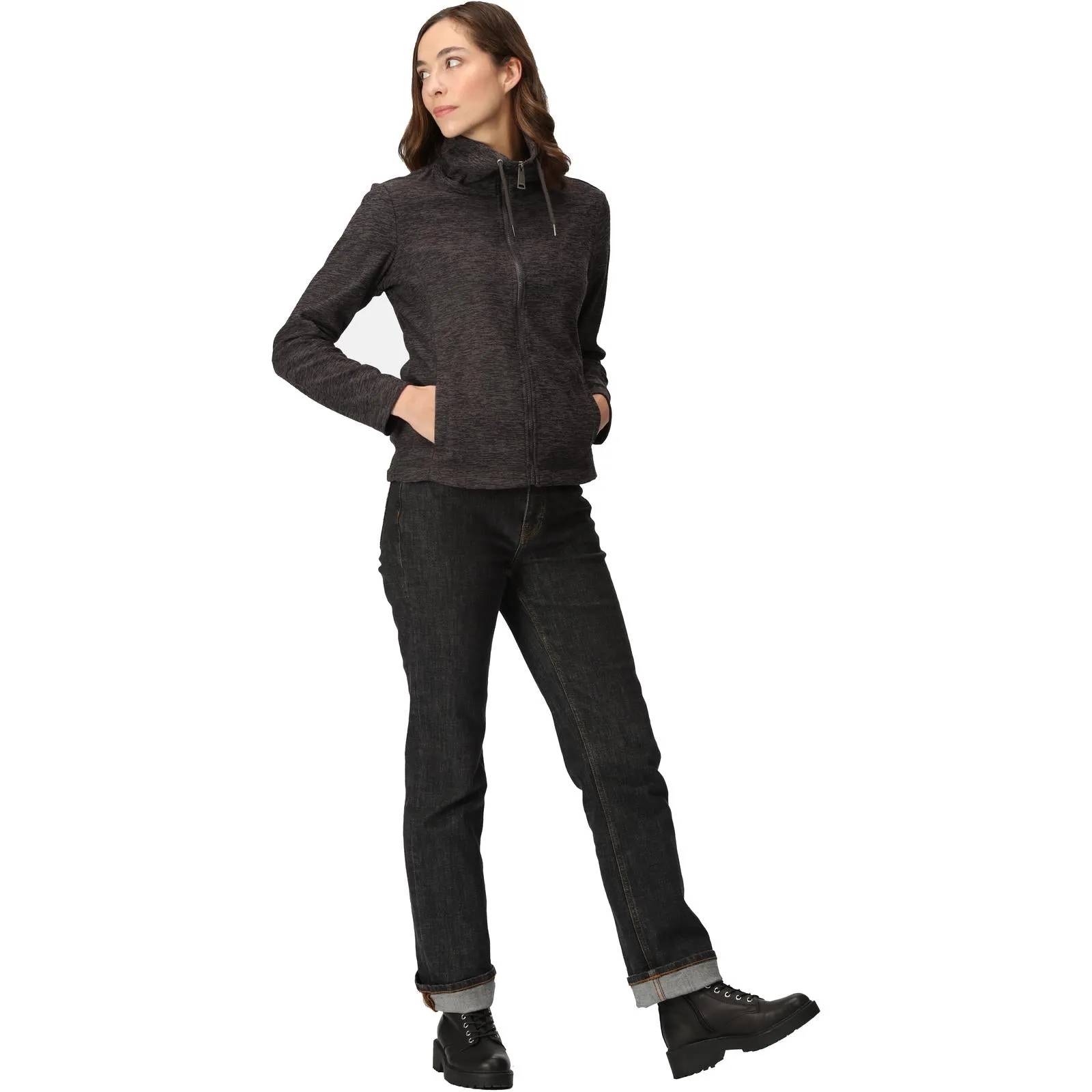 Regatta Womens Kizmitt Full Zip Fluffy Fleece Jacket