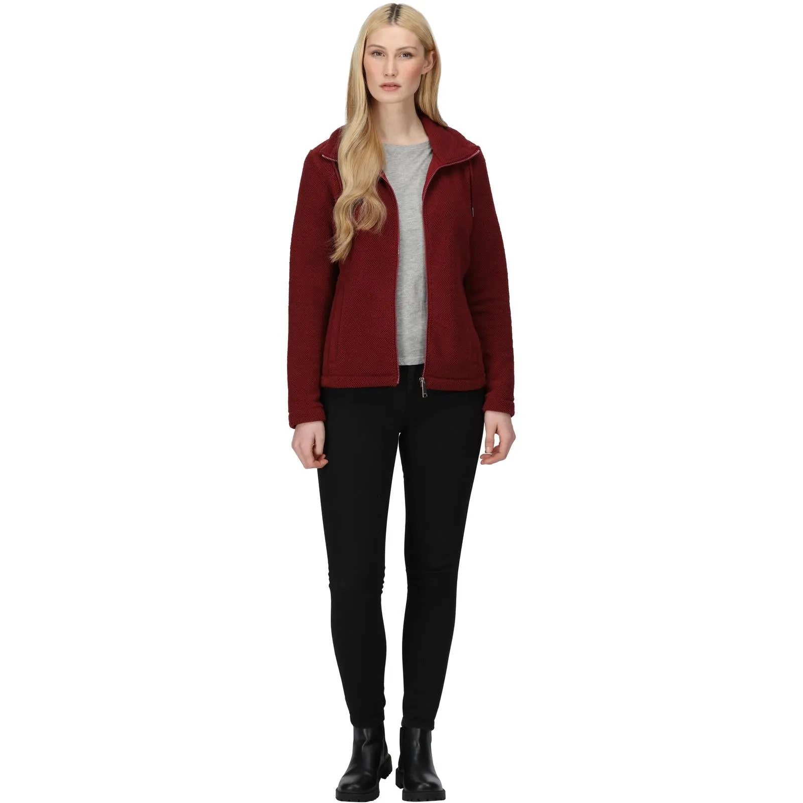 Regatta Womens Kizmitt Full Zip Fluffy Fleece Jacket