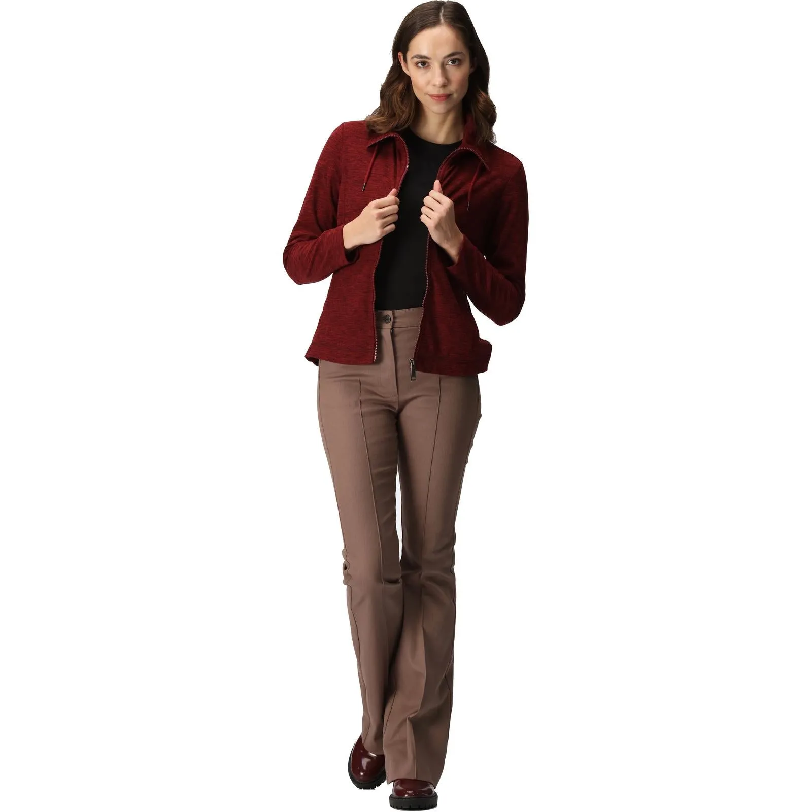 Regatta Womens Kizmitt Full Zip Fluffy Fleece Jacket