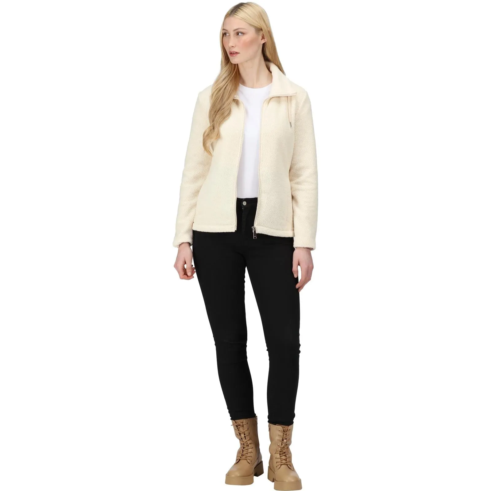 Regatta Womens Kizmitt Full Zip Fluffy Fleece Jacket