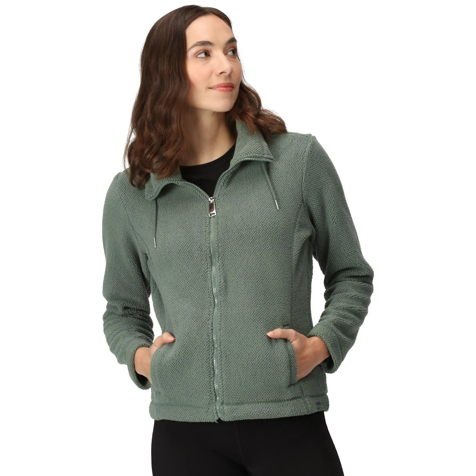 Regatta Womens Kizmitt Full Zip Fluffy Fleece Jacket