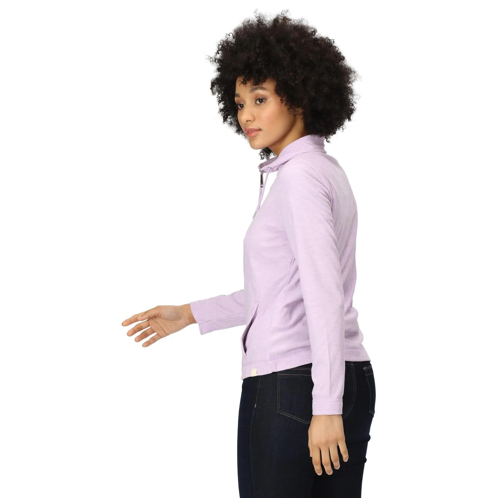 Regatta Womens Kizmitt Full Zip Fluffy Fleece Jacket