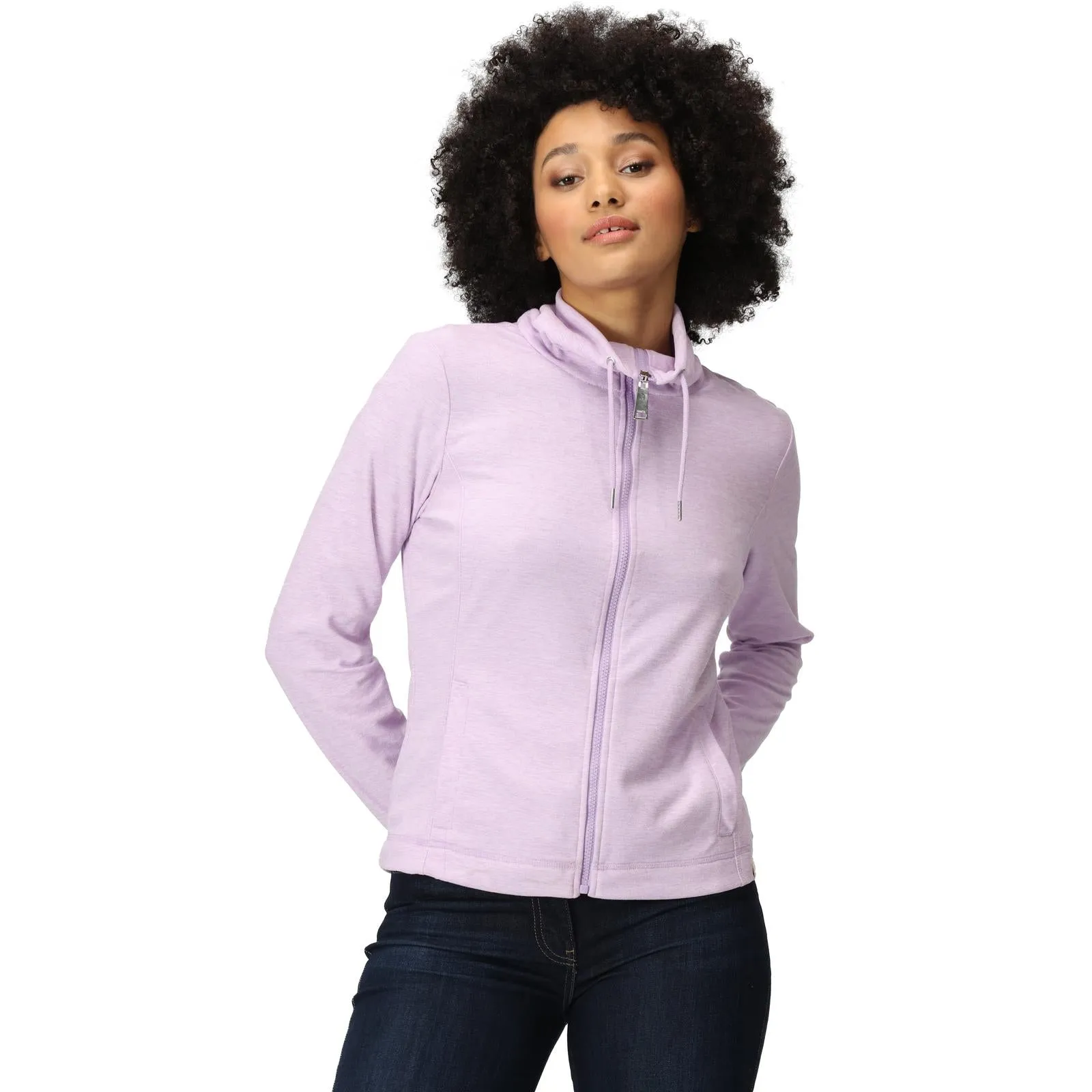 Regatta Womens Kizmitt Full Zip Fluffy Fleece Jacket