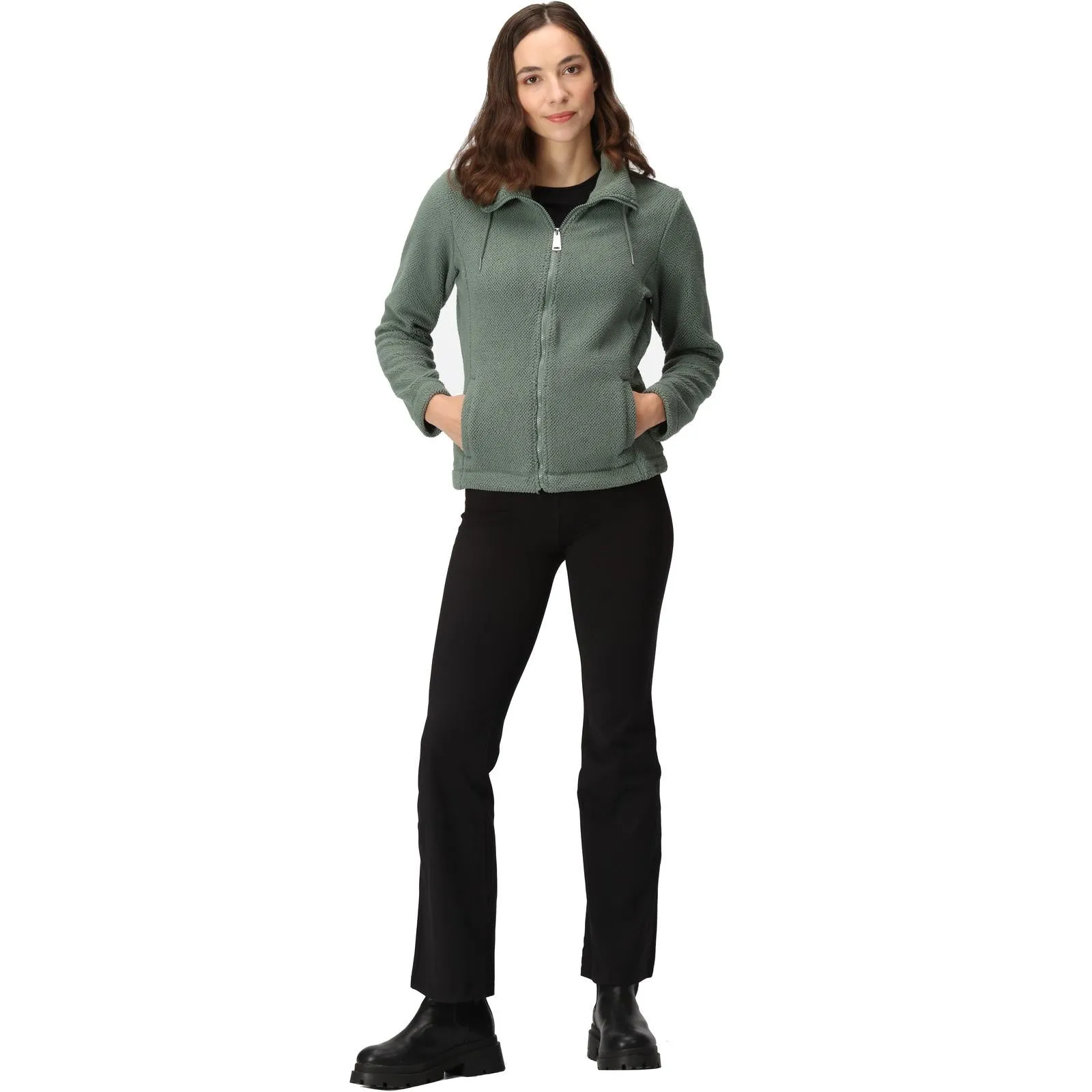Regatta Womens Kizmitt Full Zip Fluffy Fleece Jacket