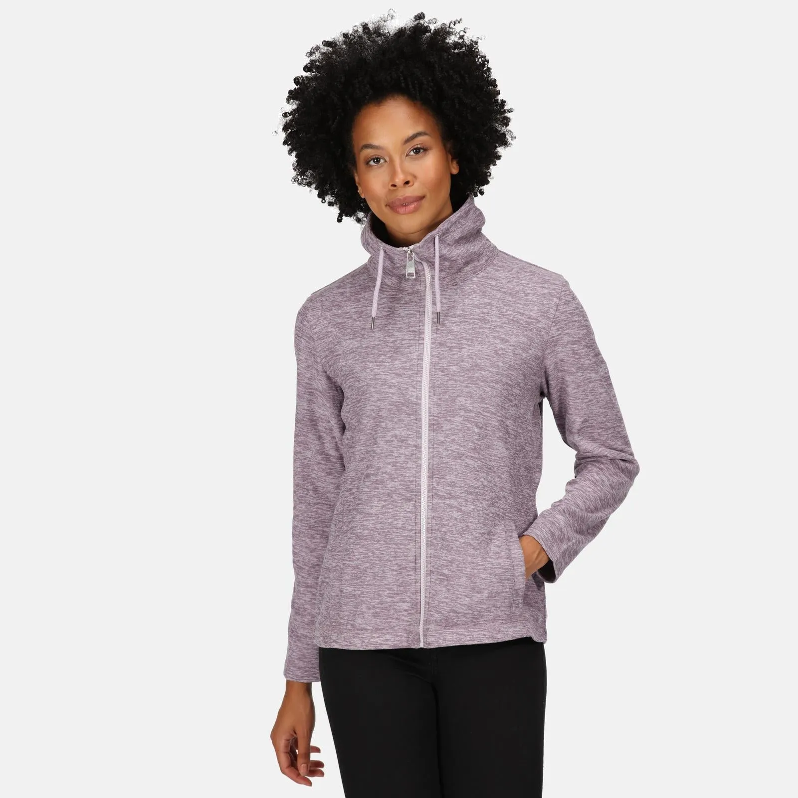 Regatta Womens Kizmitt Full Zip Fluffy Fleece Jacket