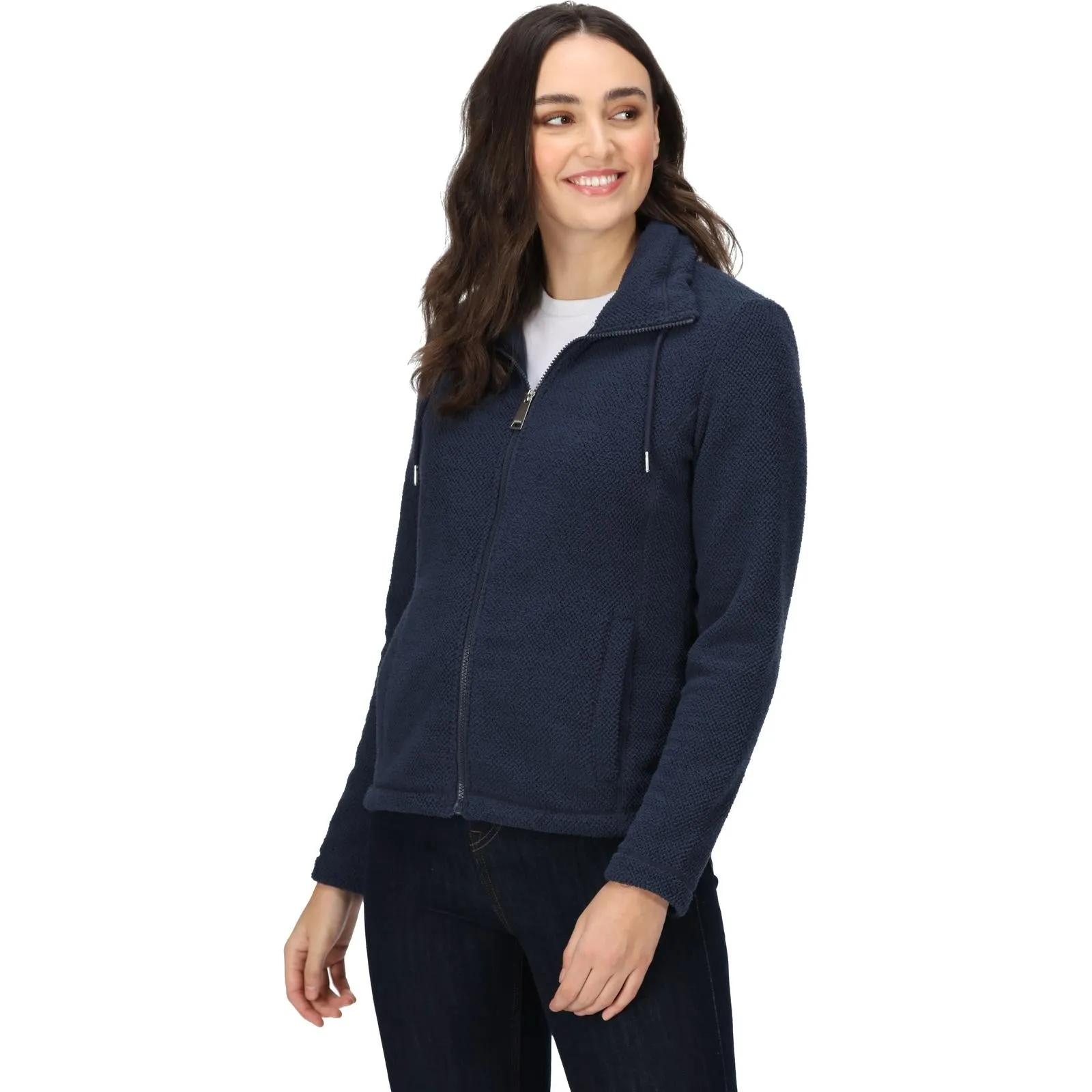 Regatta Womens Kizmitt Full Zip Fluffy Fleece Jacket