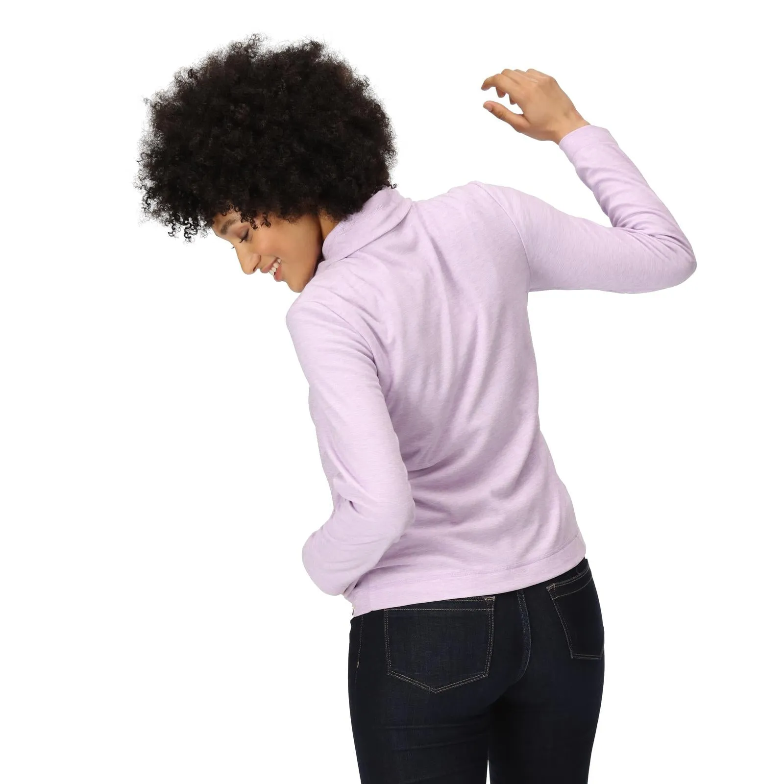 Regatta Womens Kizmitt Full Zip Fluffy Fleece Jacket