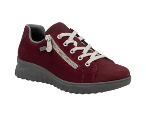 Rieker 59000-35 Womens Leather Lace Up Trainer
