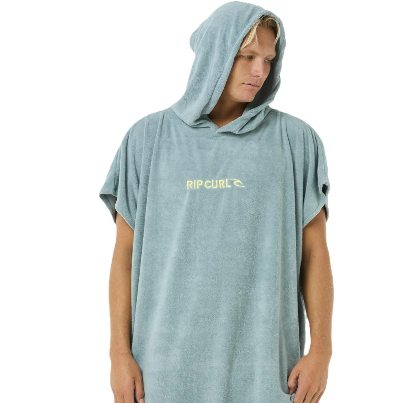 Rip Curl Mens Brand Hooded Towel Poncho