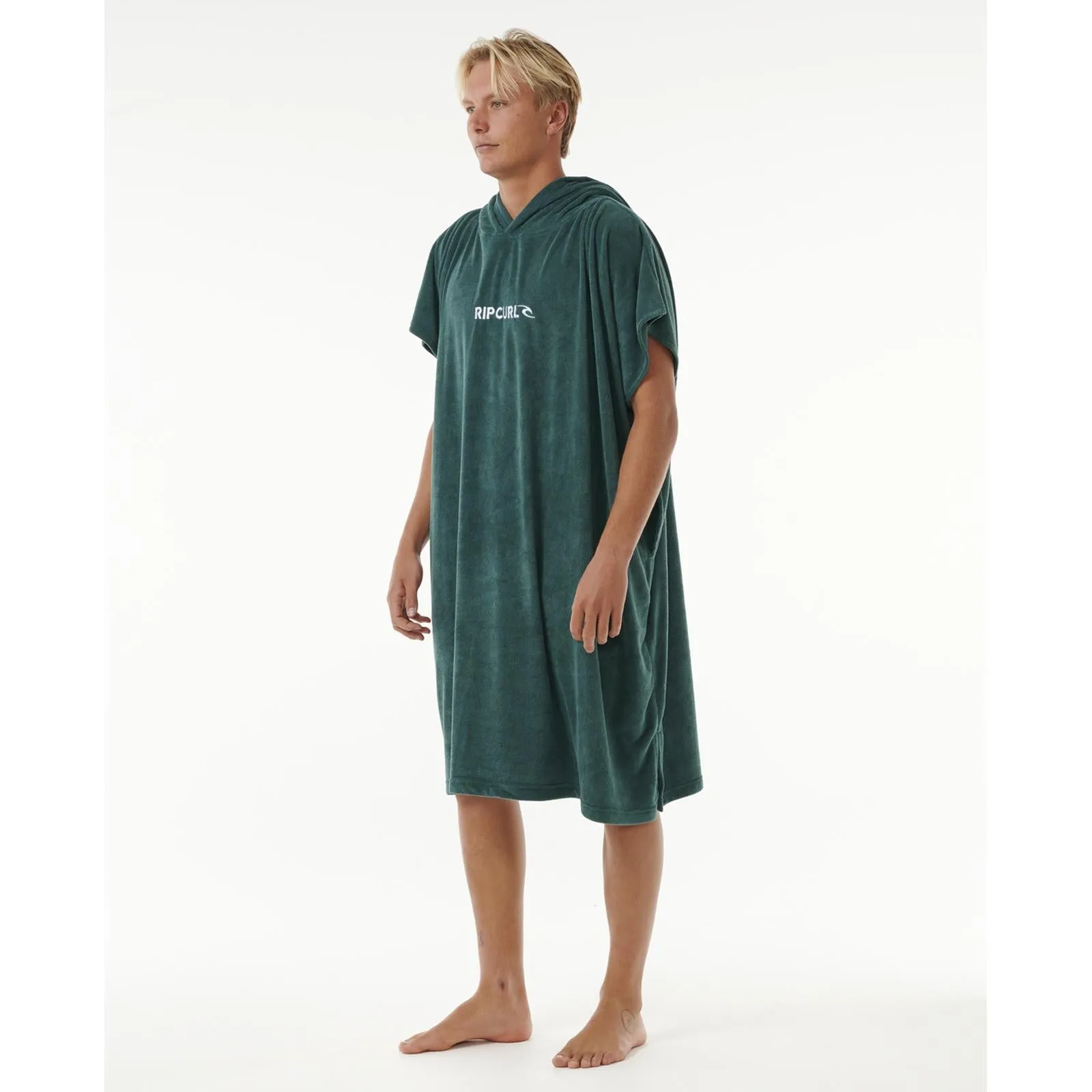 Rip Curl Mens Brand Hooded Towel Poncho