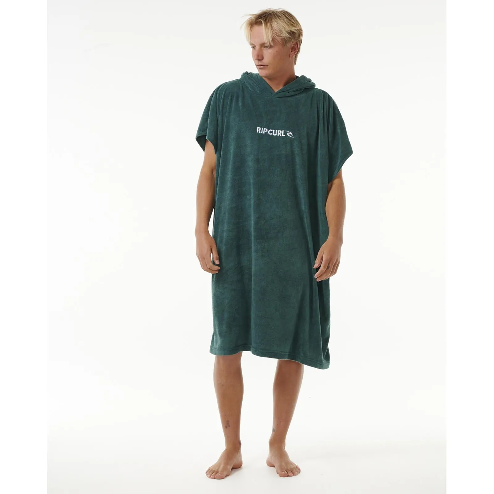 Rip Curl Mens Brand Hooded Towel Poncho