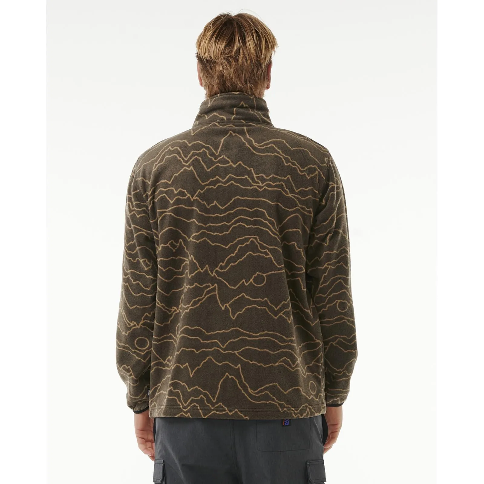 Rip Curl Mens Fun Times Full Zip Polar Fleece Jacket