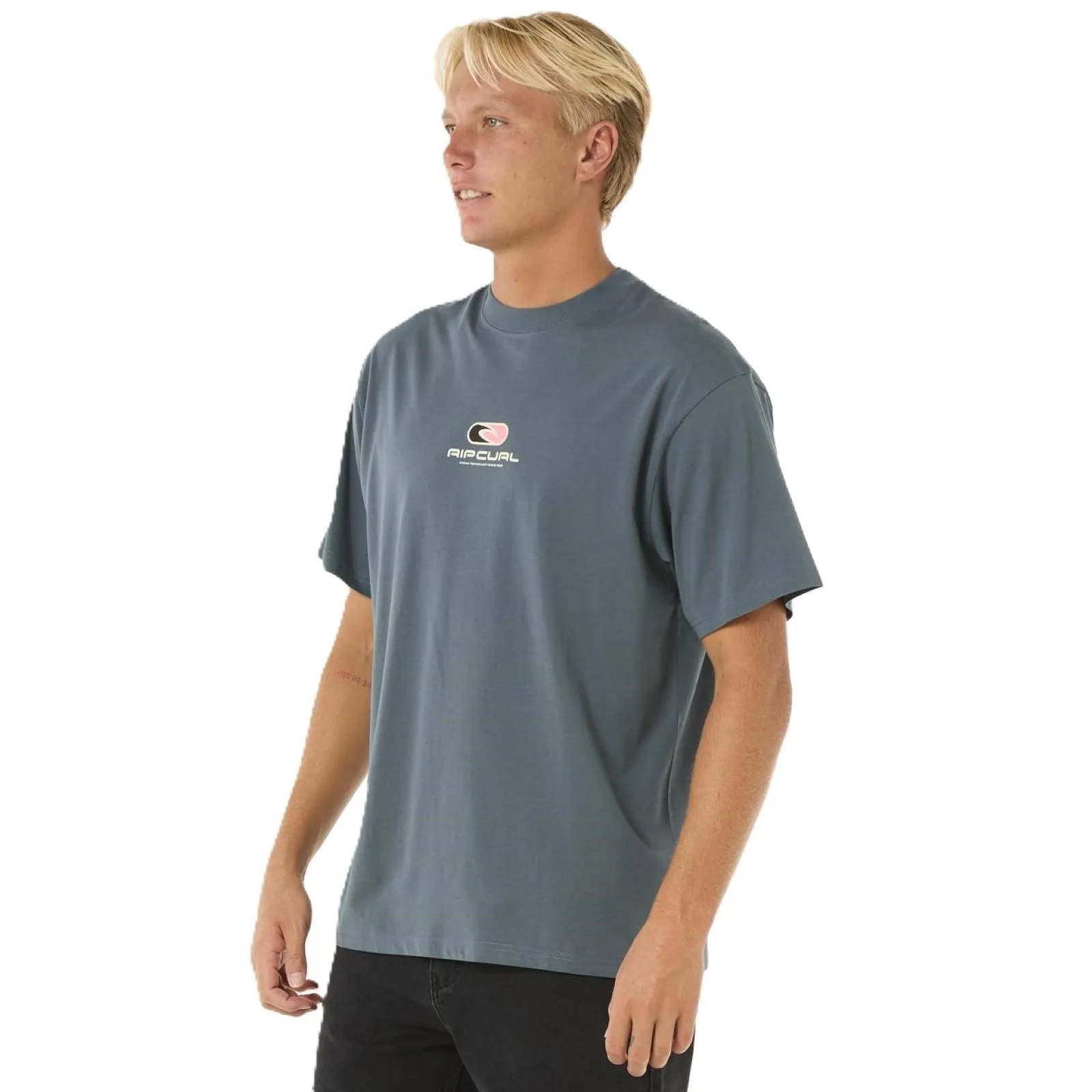 Rip Curl Mens Pill Icon Short Sleeve T-Shirt