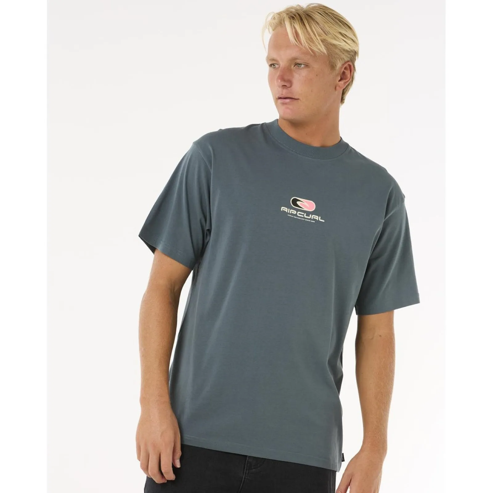Rip Curl Mens Pill Icon Short Sleeve T-Shirt