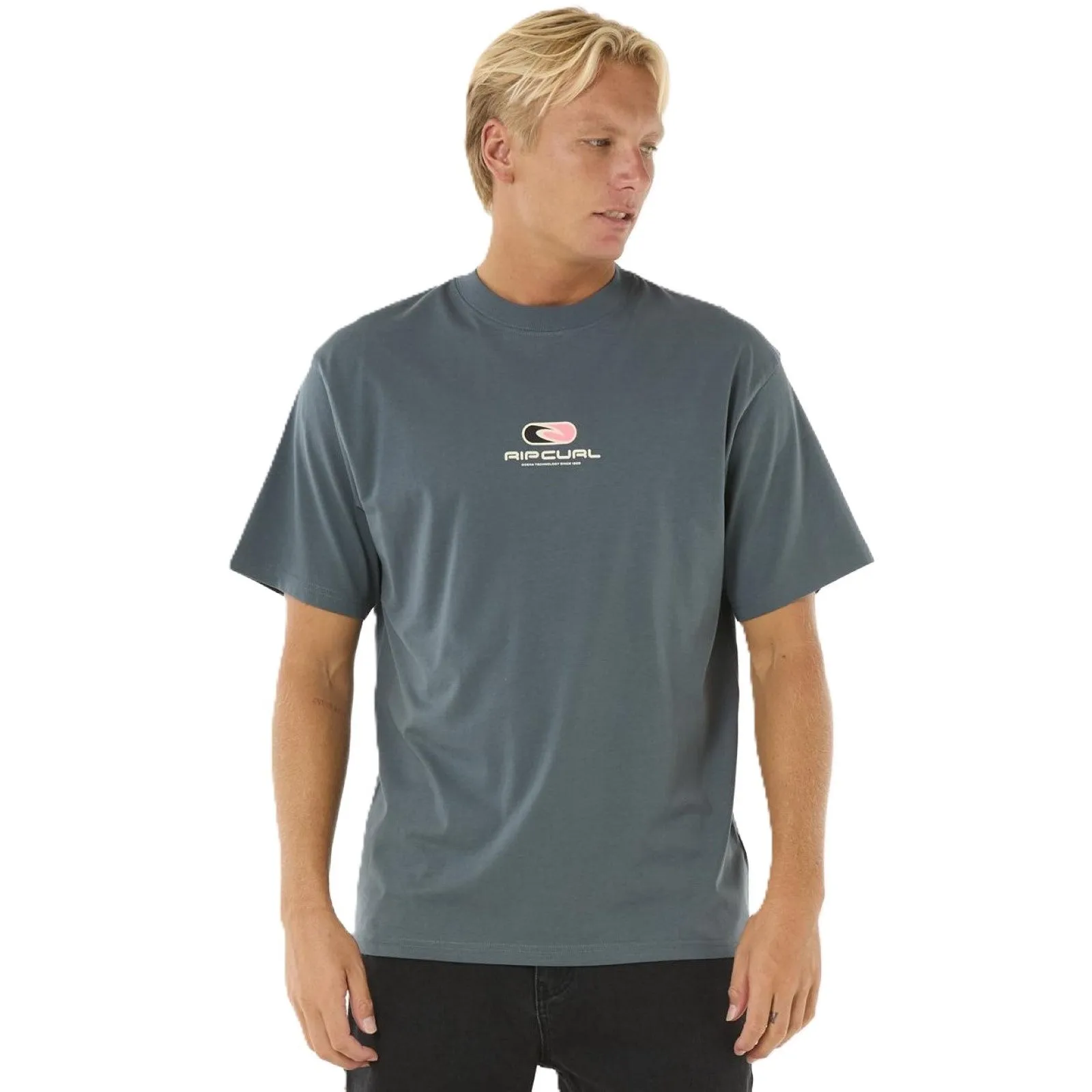 Rip Curl Mens Pill Icon Short Sleeve T-Shirt