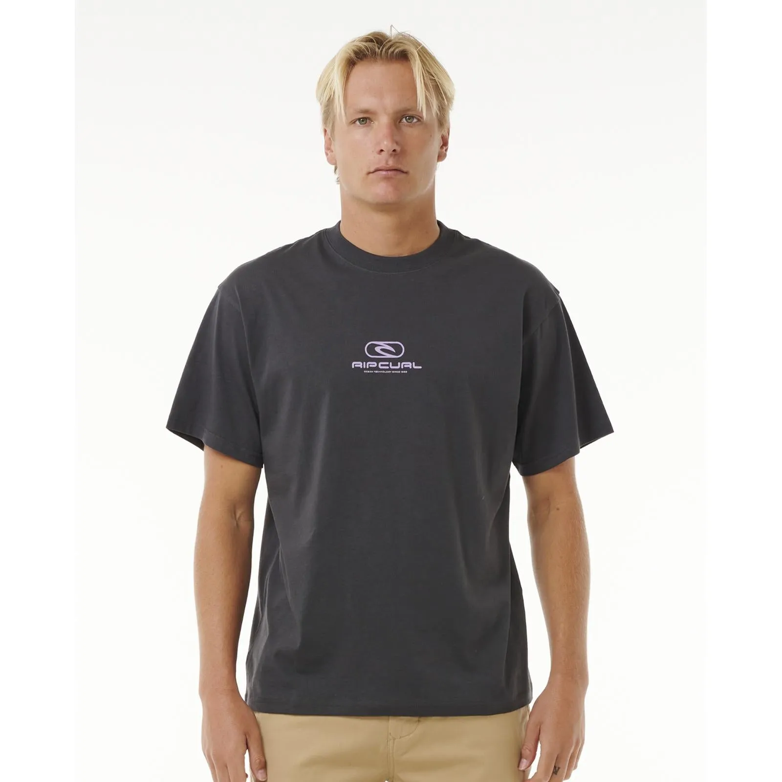 Rip Curl Mens Pill Icon Short Sleeve T-Shirt