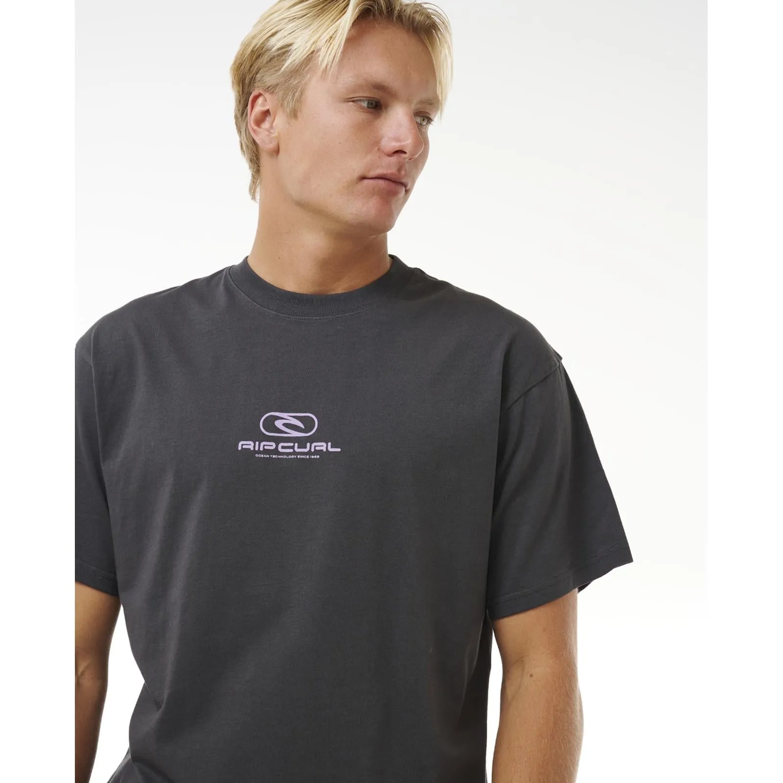 Rip Curl Mens Pill Icon Short Sleeve T-Shirt
