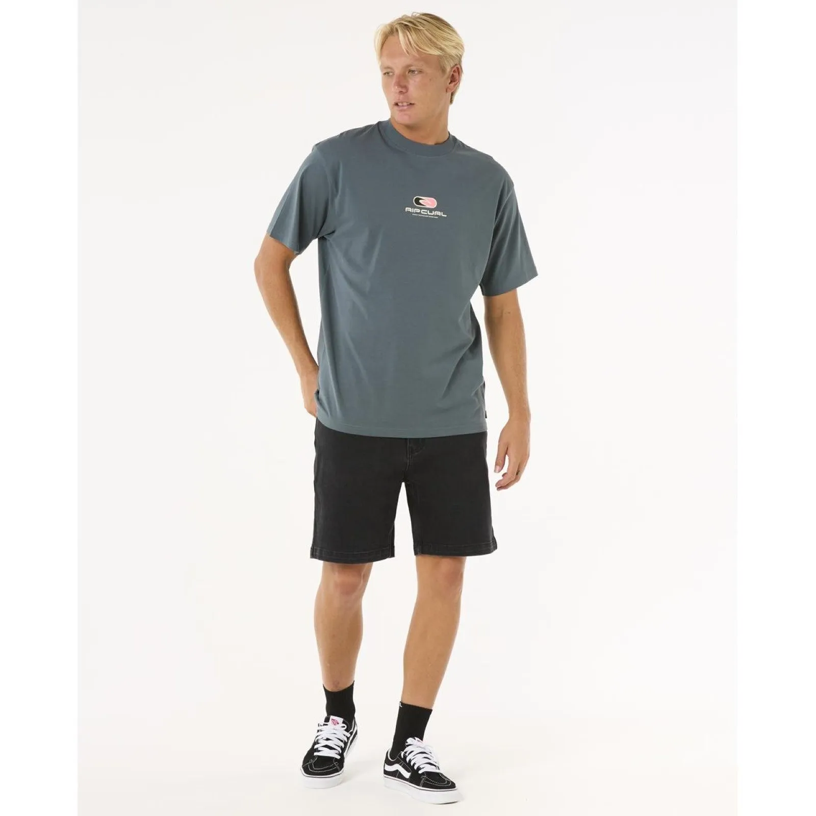 Rip Curl Mens Pill Icon Short Sleeve T-Shirt