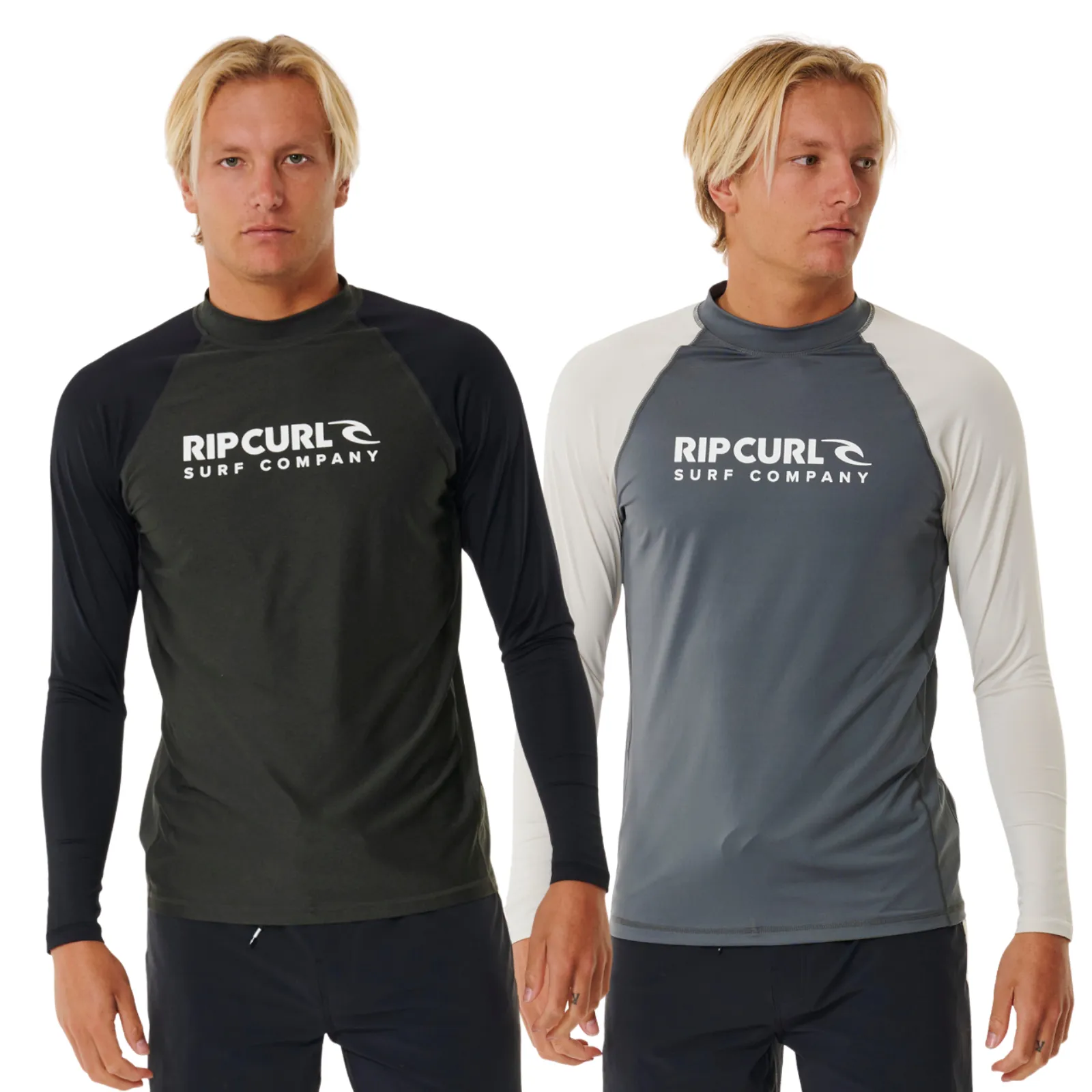 Rip Curl Mens Shock UPF 50 Long Sleeve Rash Vest