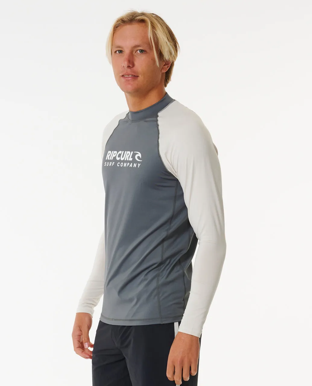 Rip Curl Mens Shock UPF 50 Long Sleeve Rash Vest