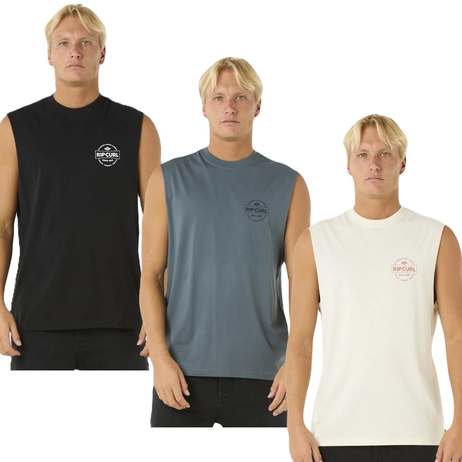 Rip Curl Mens Stapler Muscle Vest